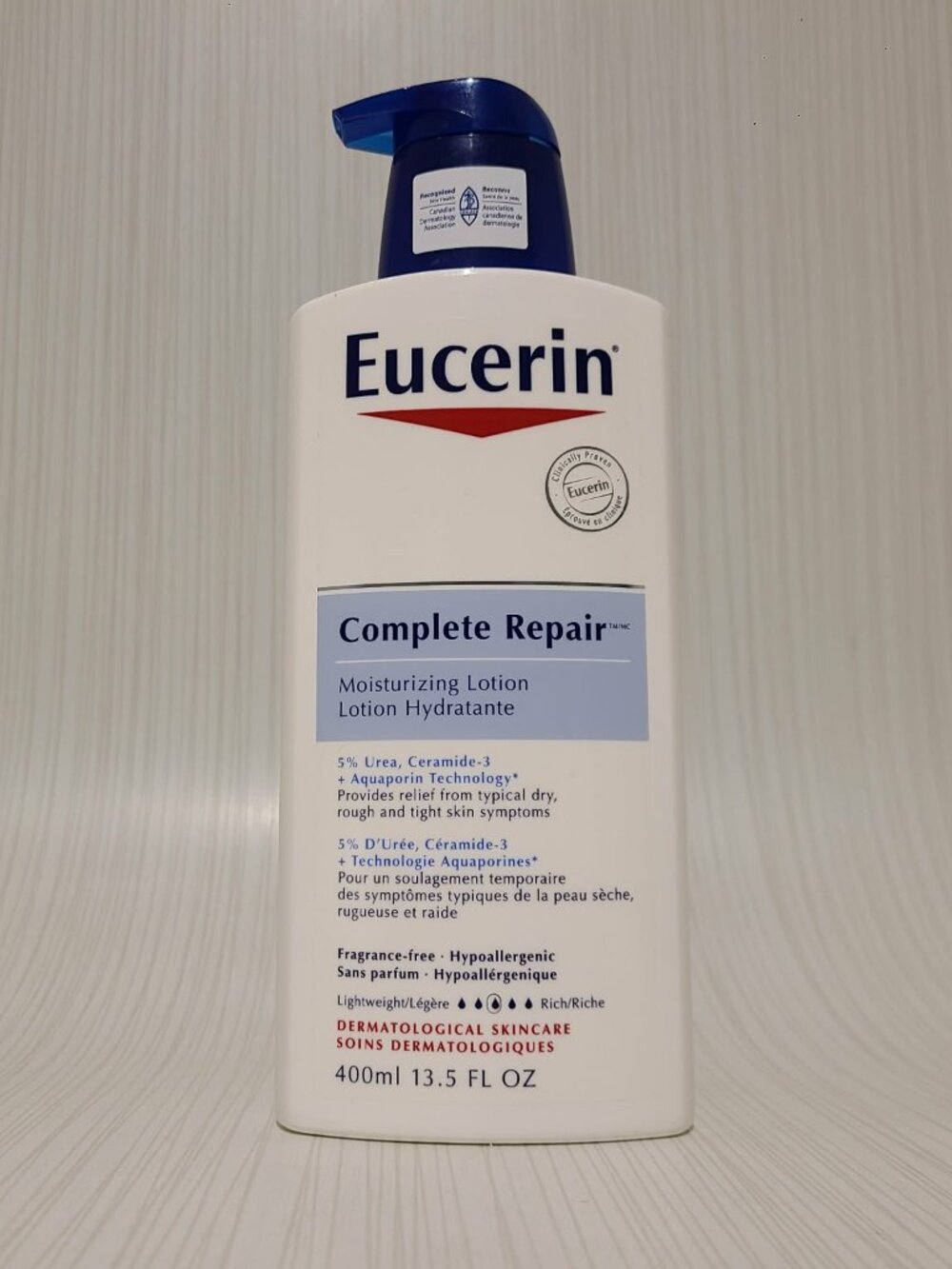 Eucerin Complete Repair 400 ml Moisturizing Lotion 3% Urea Ceramide - 3